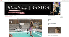 Desktop Screenshot of blushingbasics.com