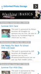 Mobile Screenshot of blushingbasics.com